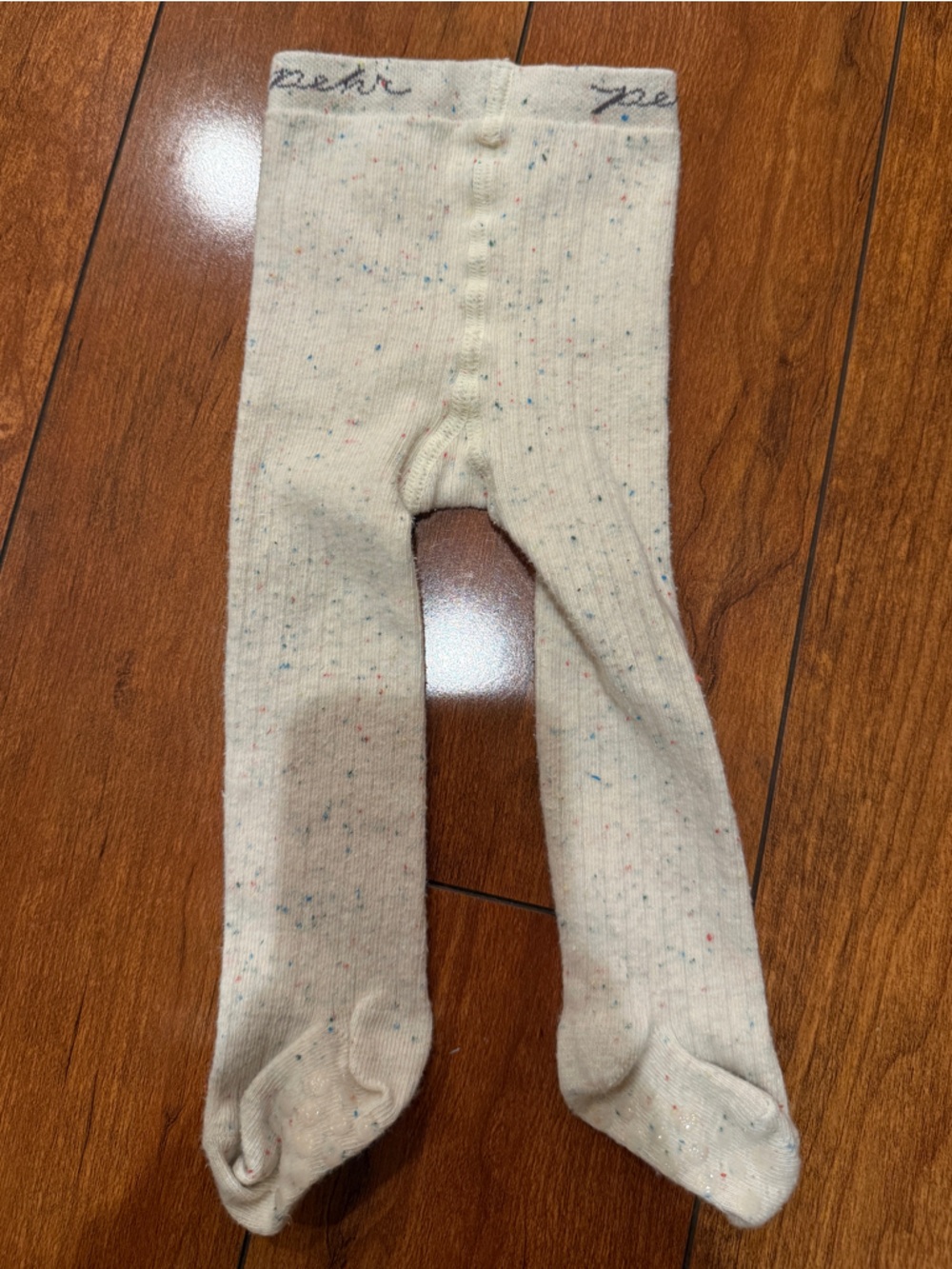 NWOT** Pehr Sprinkle Ribbed Tights, 6-12M